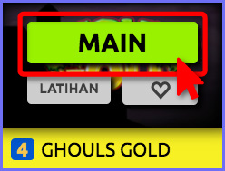 Tombol main hijau permainan mesin slot Bonanza88