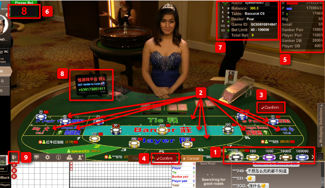 Screenshot permainan VIP casino Bonanza88 seru 1