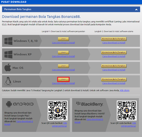 Screenshot panduan install permainan bola tangkas bonanza88 windows 15