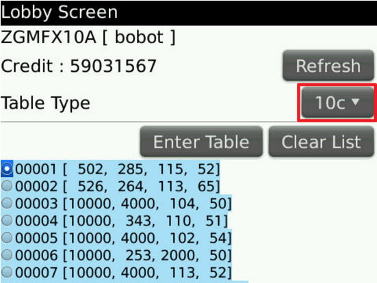 Screenshot permainan bola tangkas blackberry Bonanza88 3