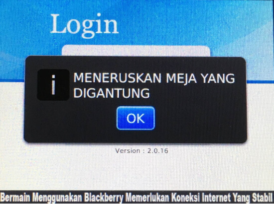 Screenshot permainan bola tangkas blackberry Bonanza88 11