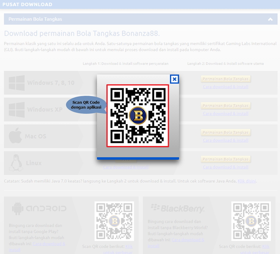 Screenshot panduan install permainan bola tangkas bonanza88 android 10